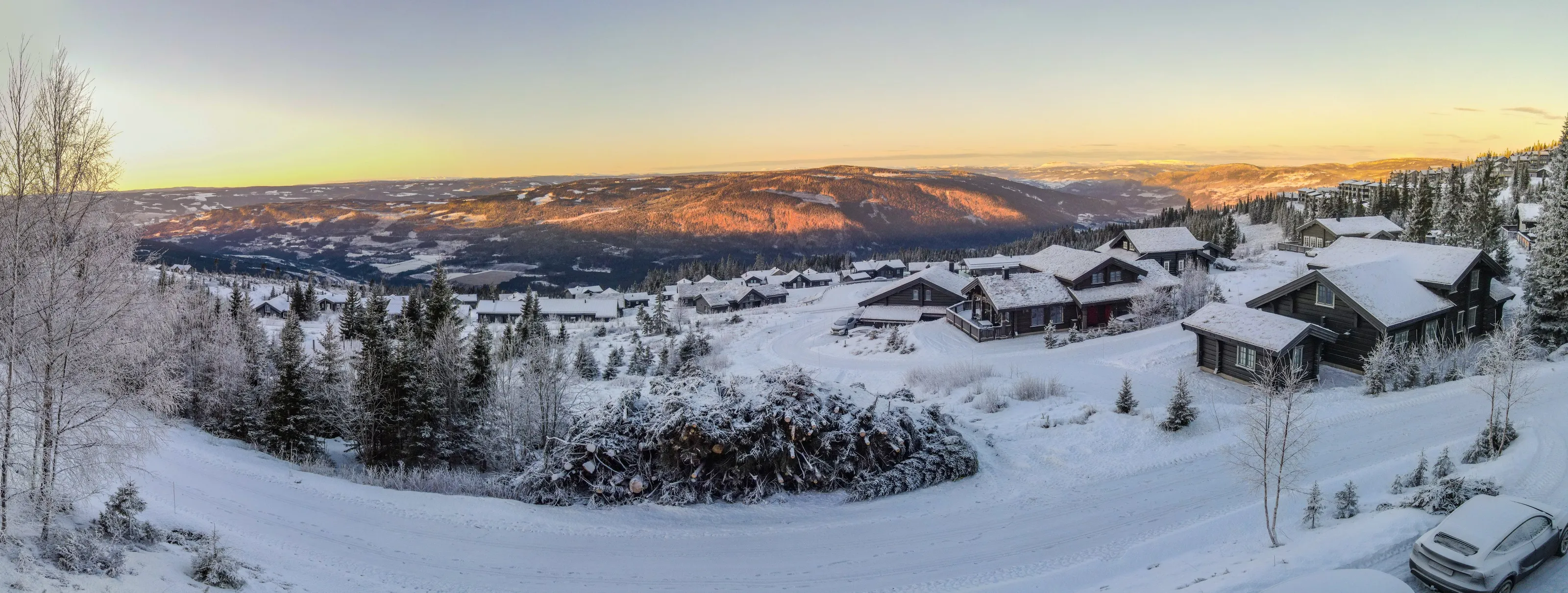 Mjellvona cabin in Hafjell with mountain views